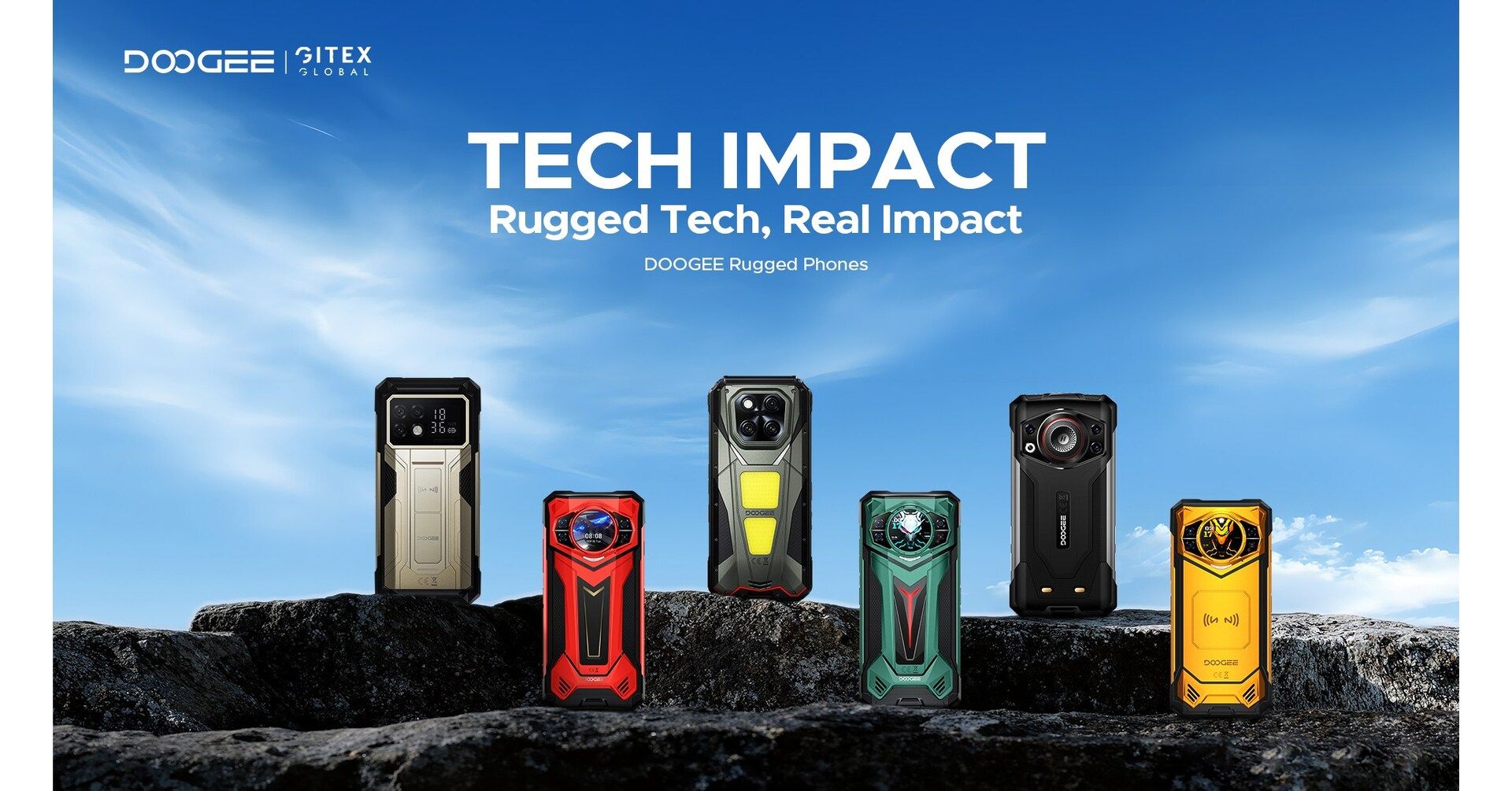 Prepárese para experimentar "Tecnología para la Naturaleza": La Tecnología Outdoor de DOOGEE llega a GITEX GLOBAL 2025