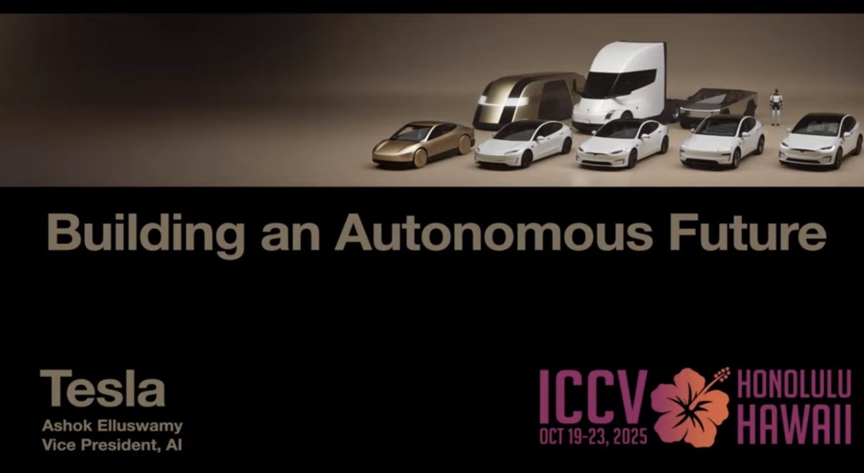 El vicepresidente de Tesla, Ashok, describe la tecnología de FSD